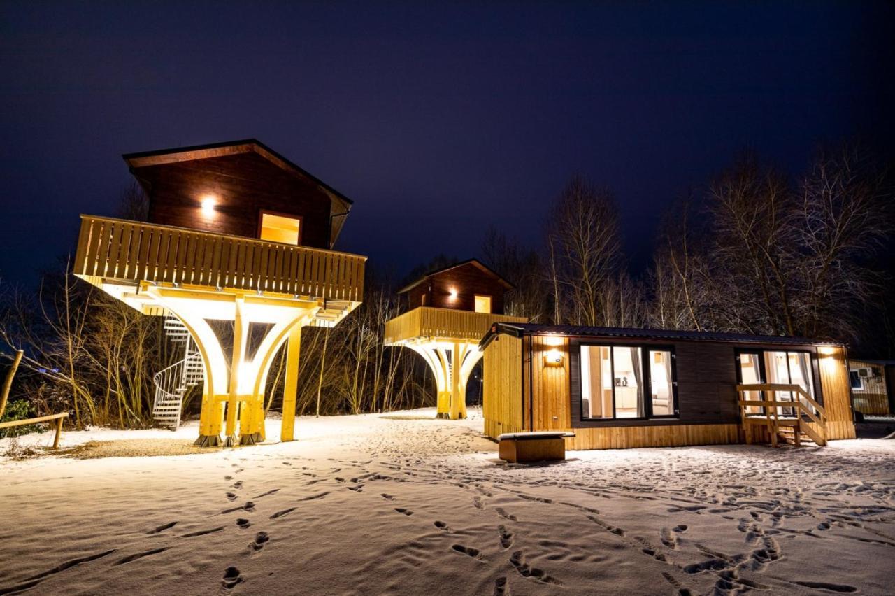 Baumhaus Im Herzen Vom Unterallgaeu Erkheim Exteriér fotografie