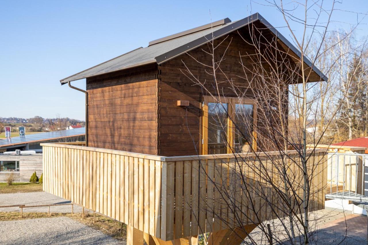 Baumhaus Im Herzen Vom Unterallgaeu Erkheim Exteriér fotografie